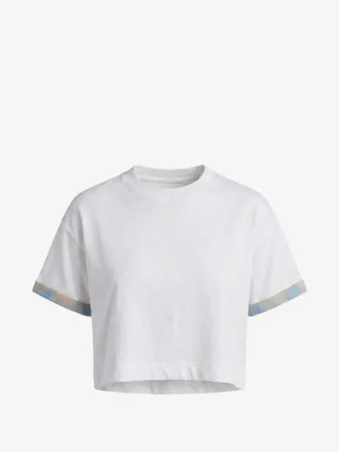 ASKK NY playera con puños a cuadros