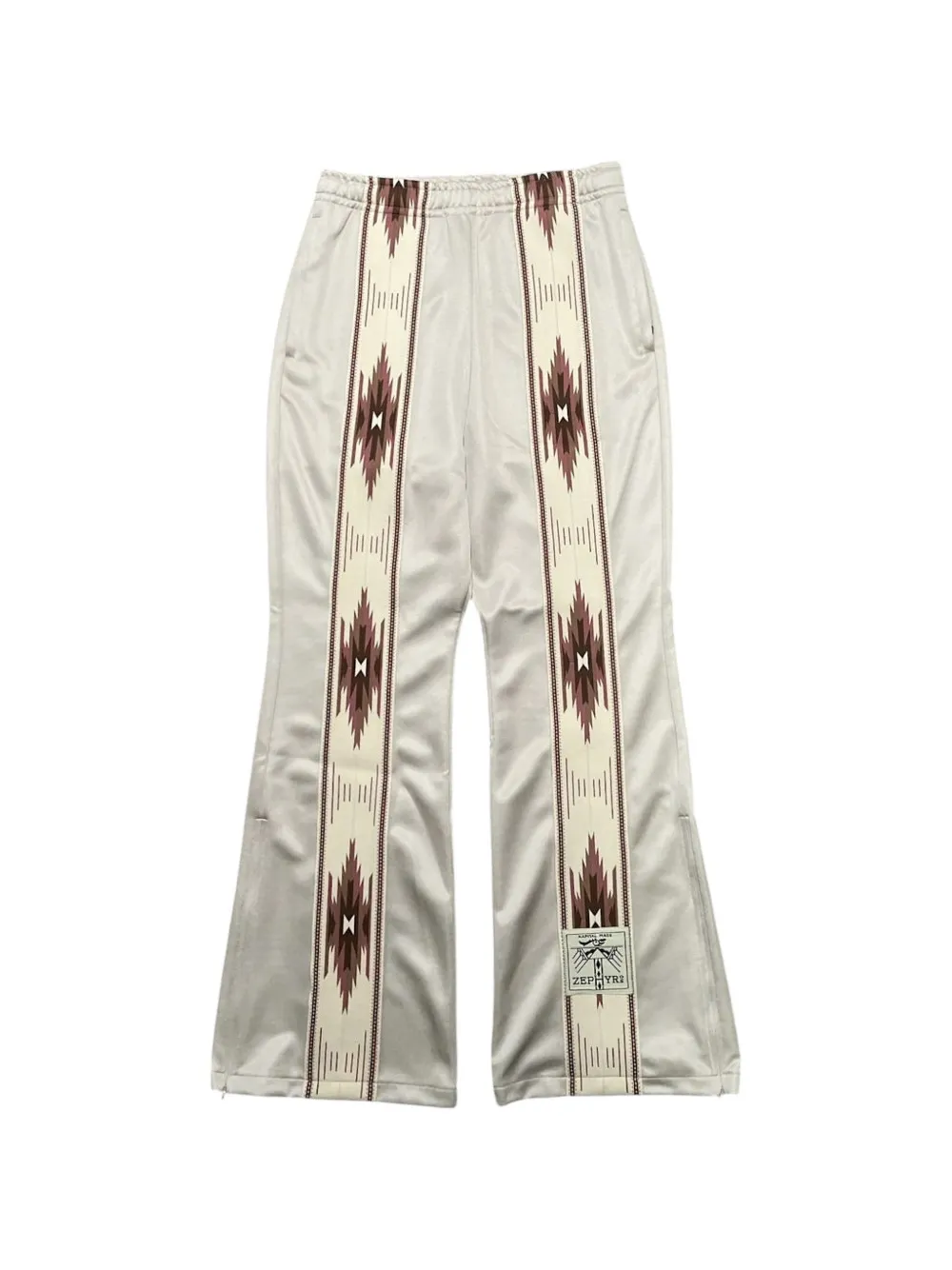 KAPITAL Pantaloni sportivi Kochi con motivo geometrico - Toni neutri