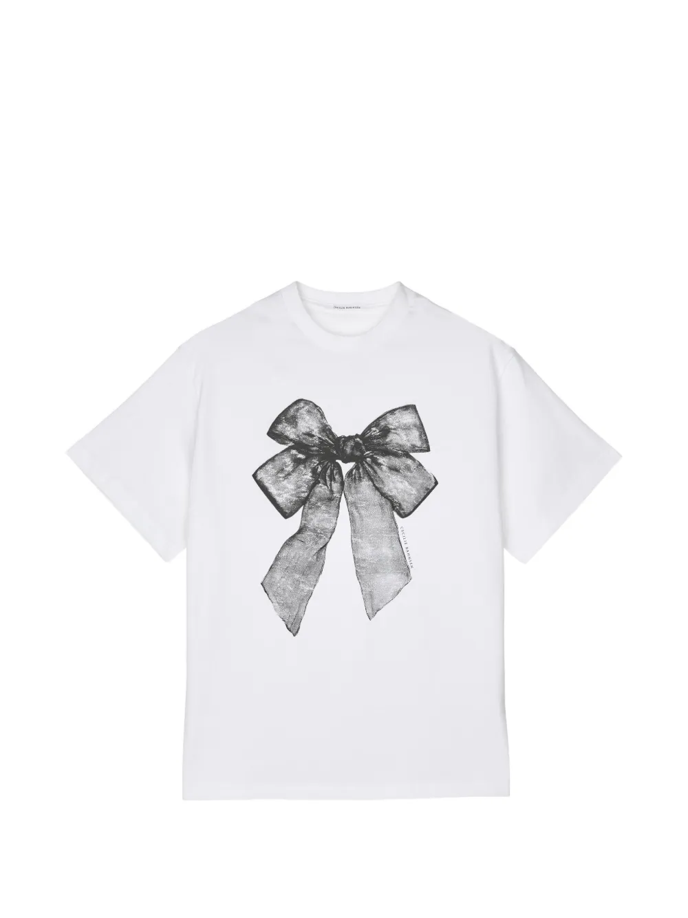 Cecilie Bahnsen Dorothy bow-print T-shirt · M