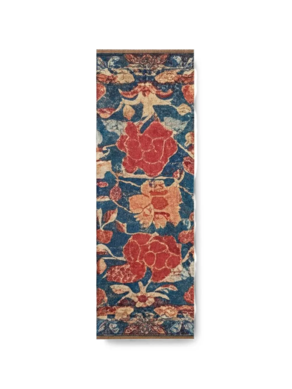 Pierre-Louis Mascia floral-print silk-blend scarf - Blau