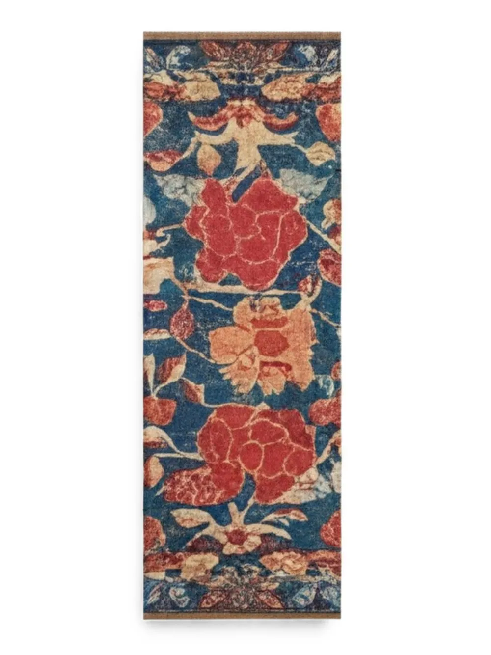 Pierre-Louis Mascia Sjaal met bloemenprint Blauw