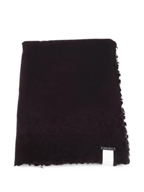 Faliero Sarti fringed textured scarf
