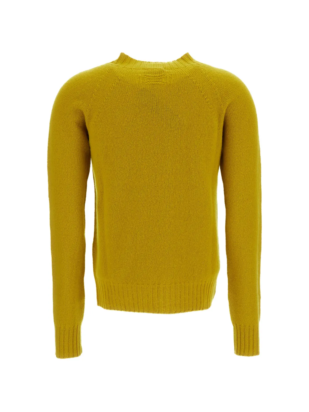 Drumohr Trui met raglan mouwen en hoge hals Geel