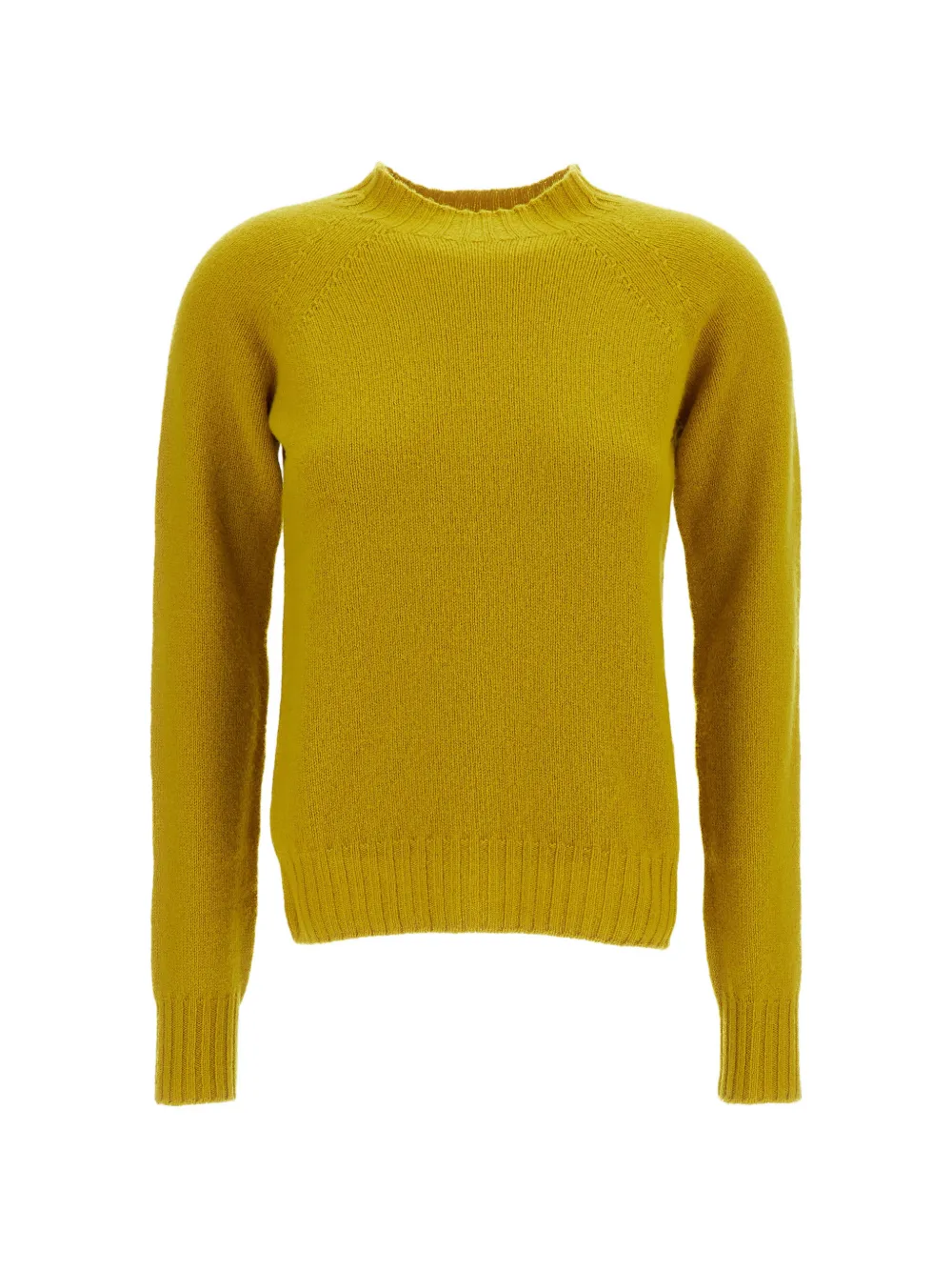 Drumohr mock-neck raglan-sleeve sweater - Gelb