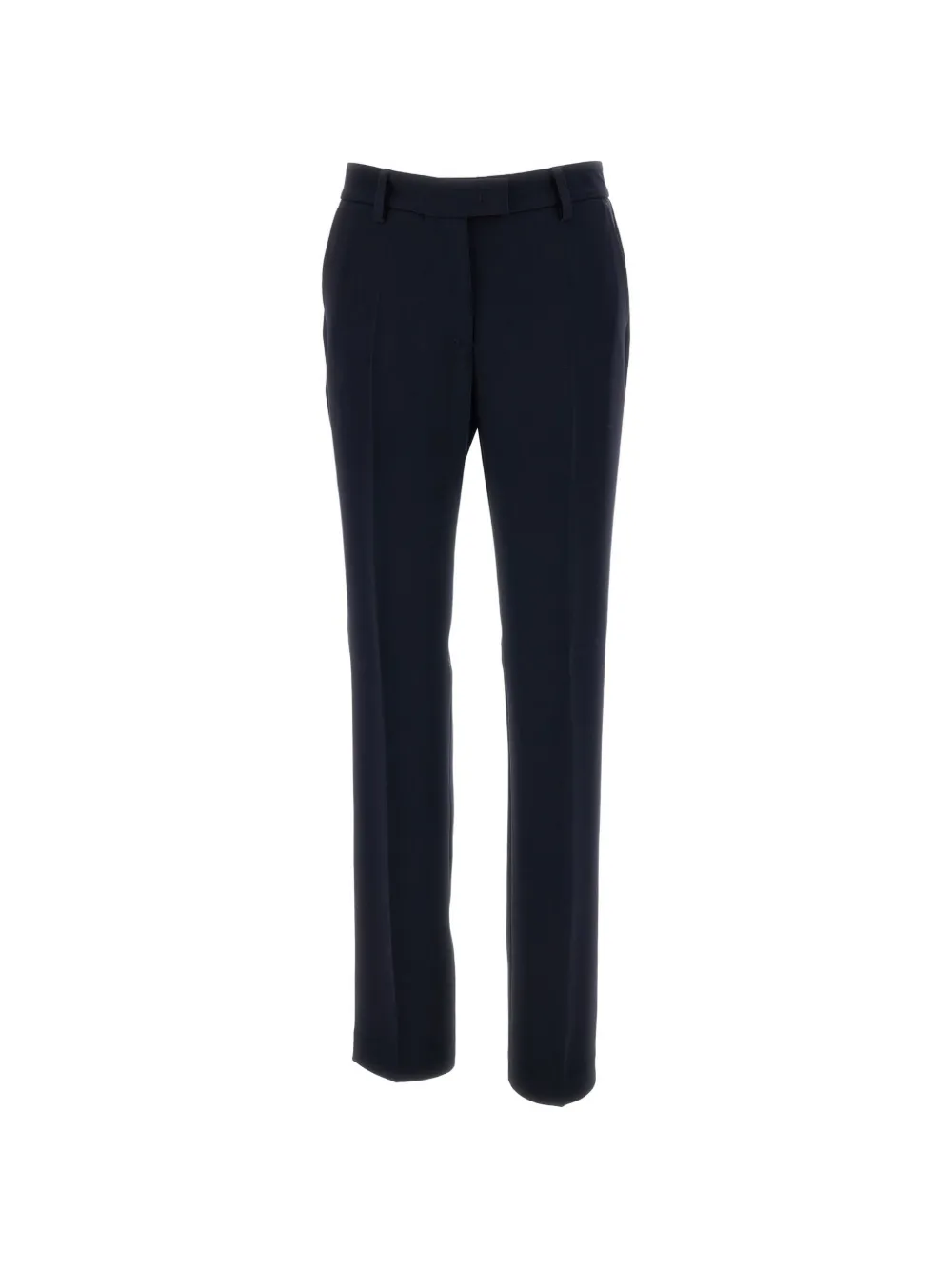 Alberto Biani pressed-crease trousers - Bleu Alberto Biani pressed-crease trousers - Bleu