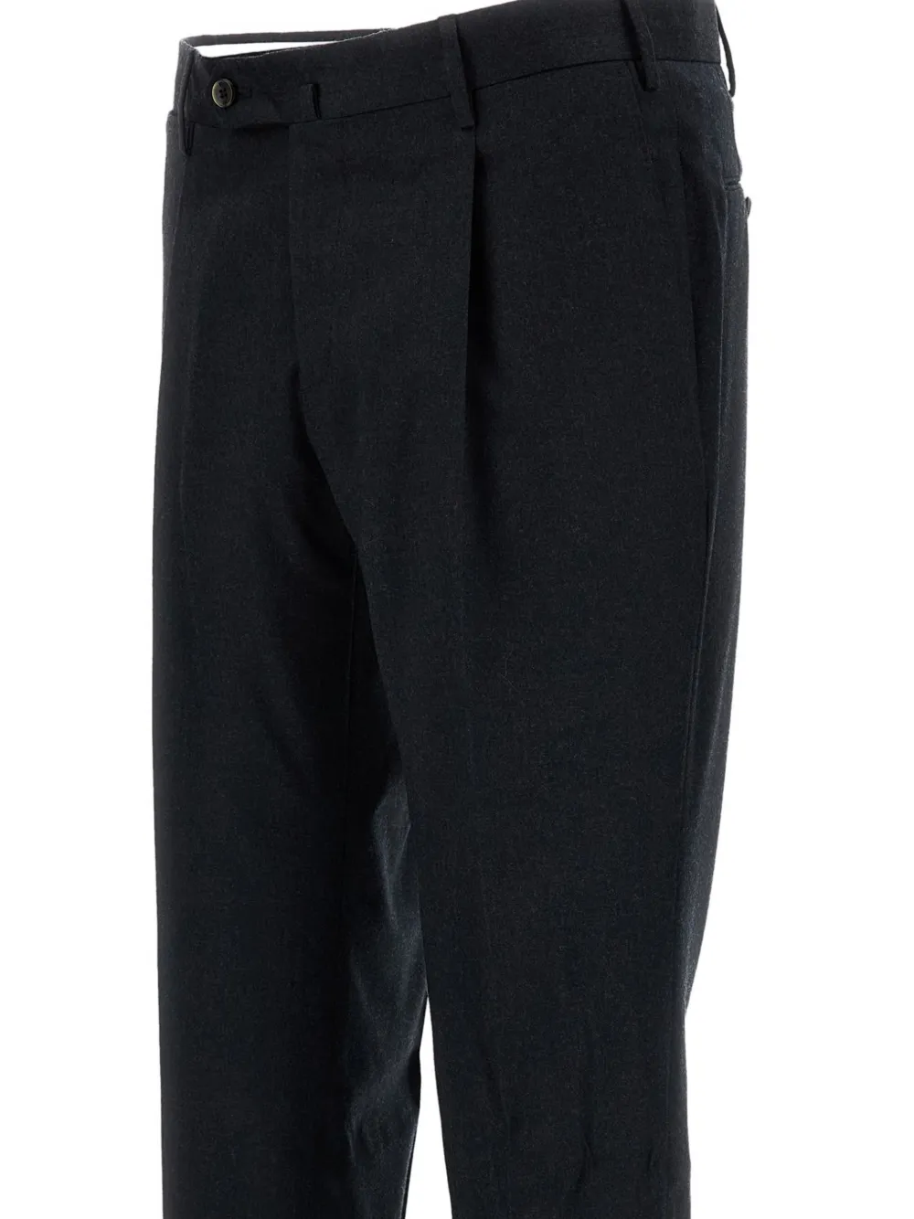 PT Torino Slim-fit plooibroek Grijs