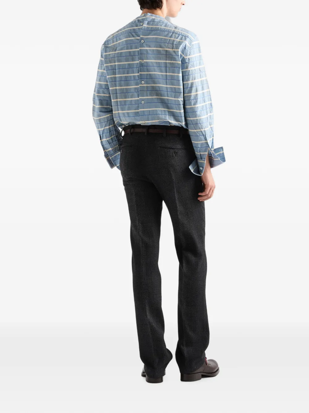 Prada Katoenen overhemd Blauw
