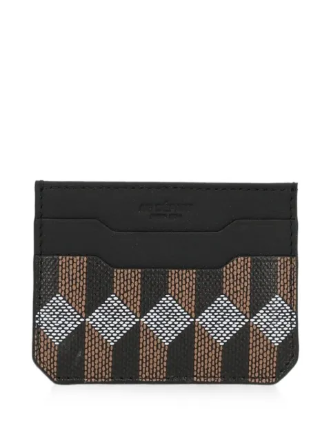 Au Départ monogram-print card holder