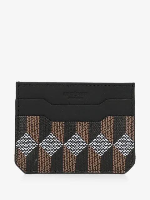 Au Départ monogram-print card holder