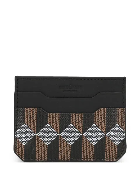 Au Départ monogram-print card holder