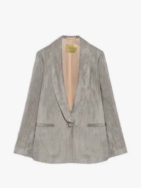 MOMONÌ Pembroke corduroy shawl-collar jacket