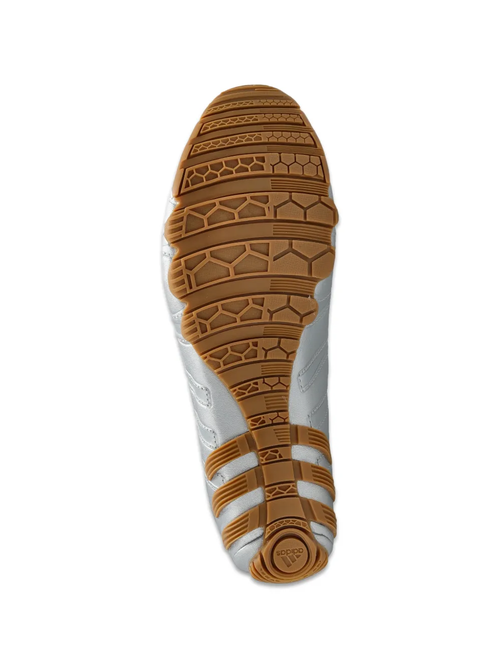 adidas cross-strap ballet flats Zilver