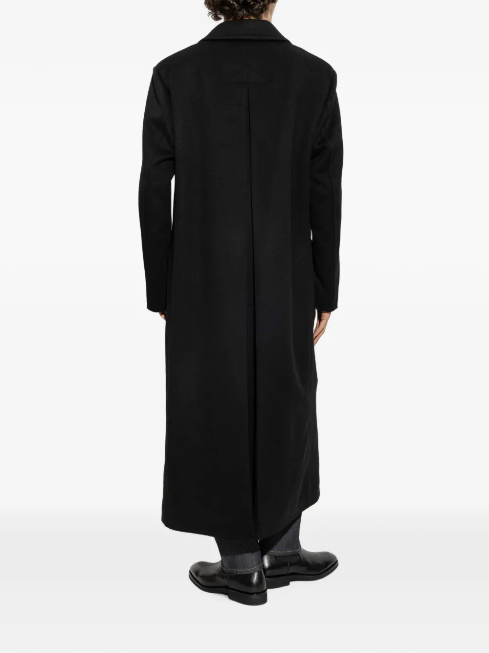TOM FORD Wollen kasjmier melton jas Zwart