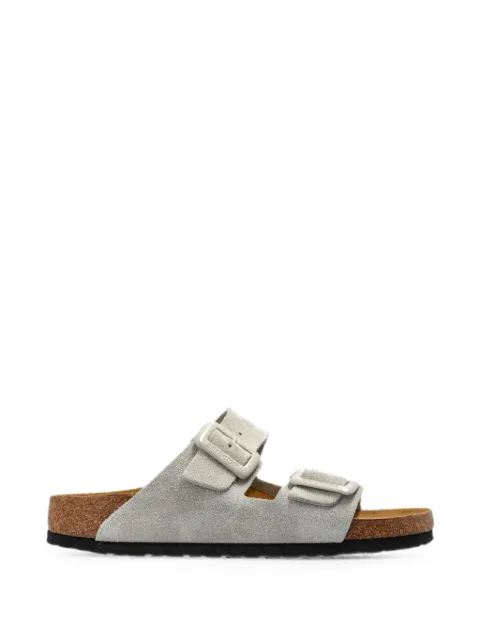 Birkenstock Arizona buckle suede sandals