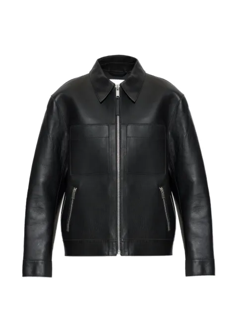 SAMSOE SAMSOE Sastevie leather jacket