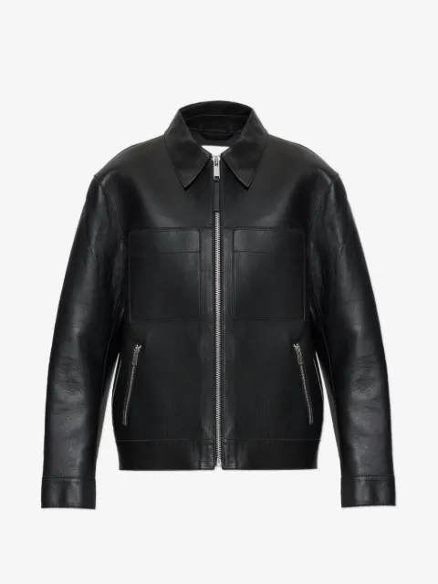 SAMSOE SAMSOE Sastevie leather jacket