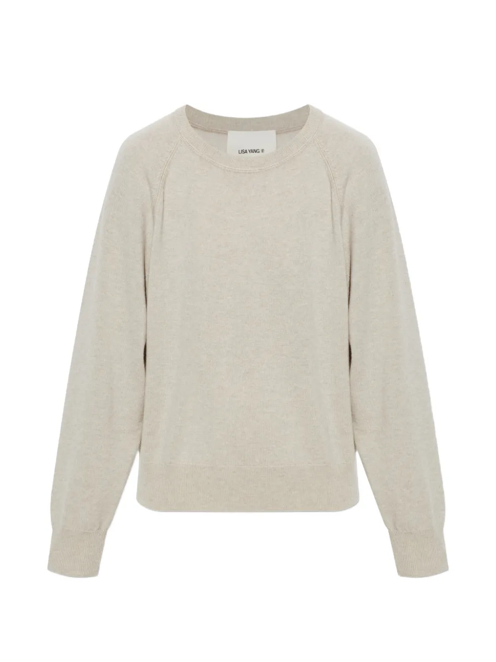 Lisa Yang Cambie cashmere sweater - Toni neutri