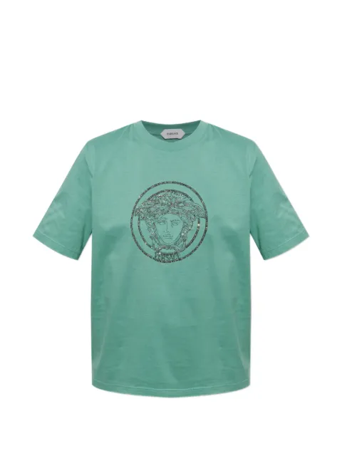 Versace crystal-embellished Medusa T-shirt