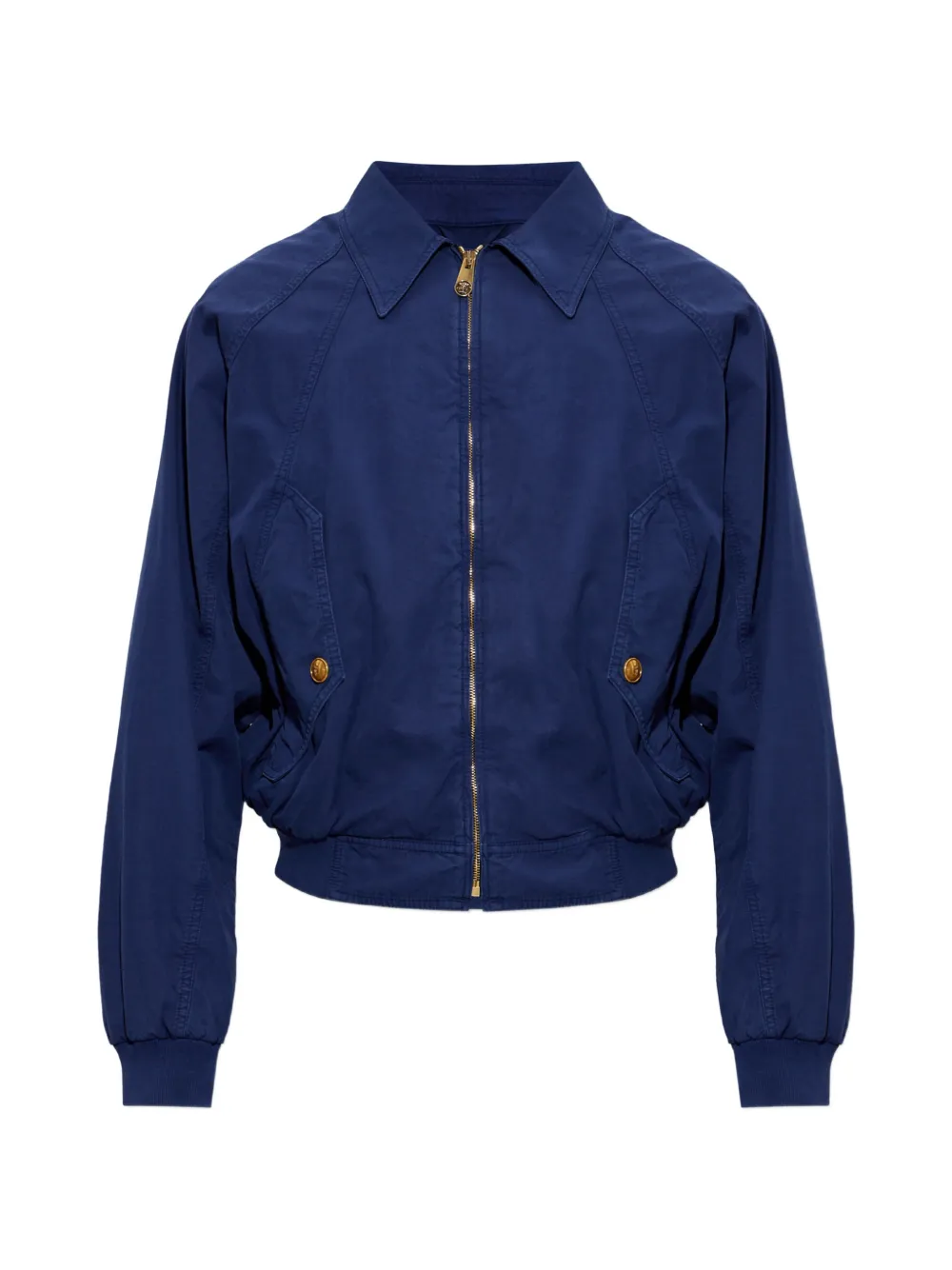 Versace Medusa embroidered jacket - Blu