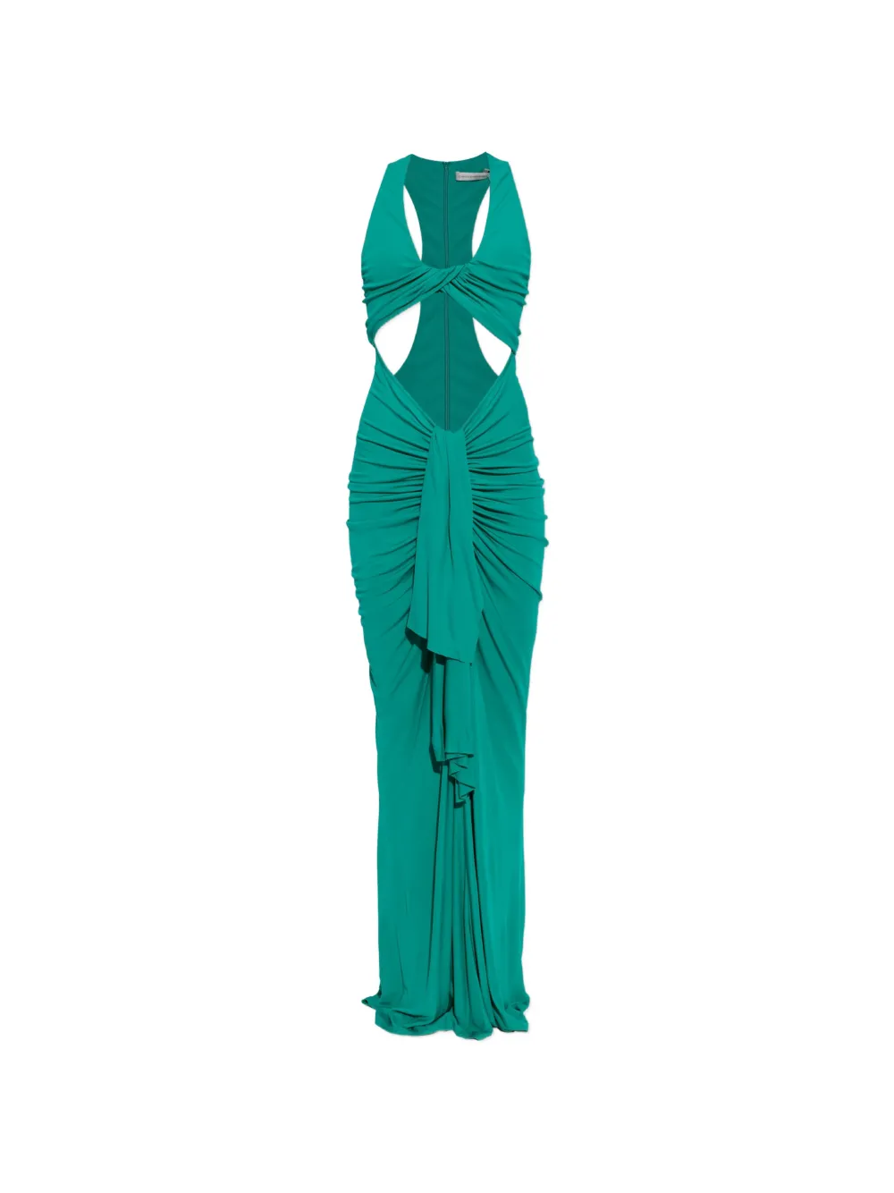 Christopher Esber Vivenda maxi draped cutout dress - Grün