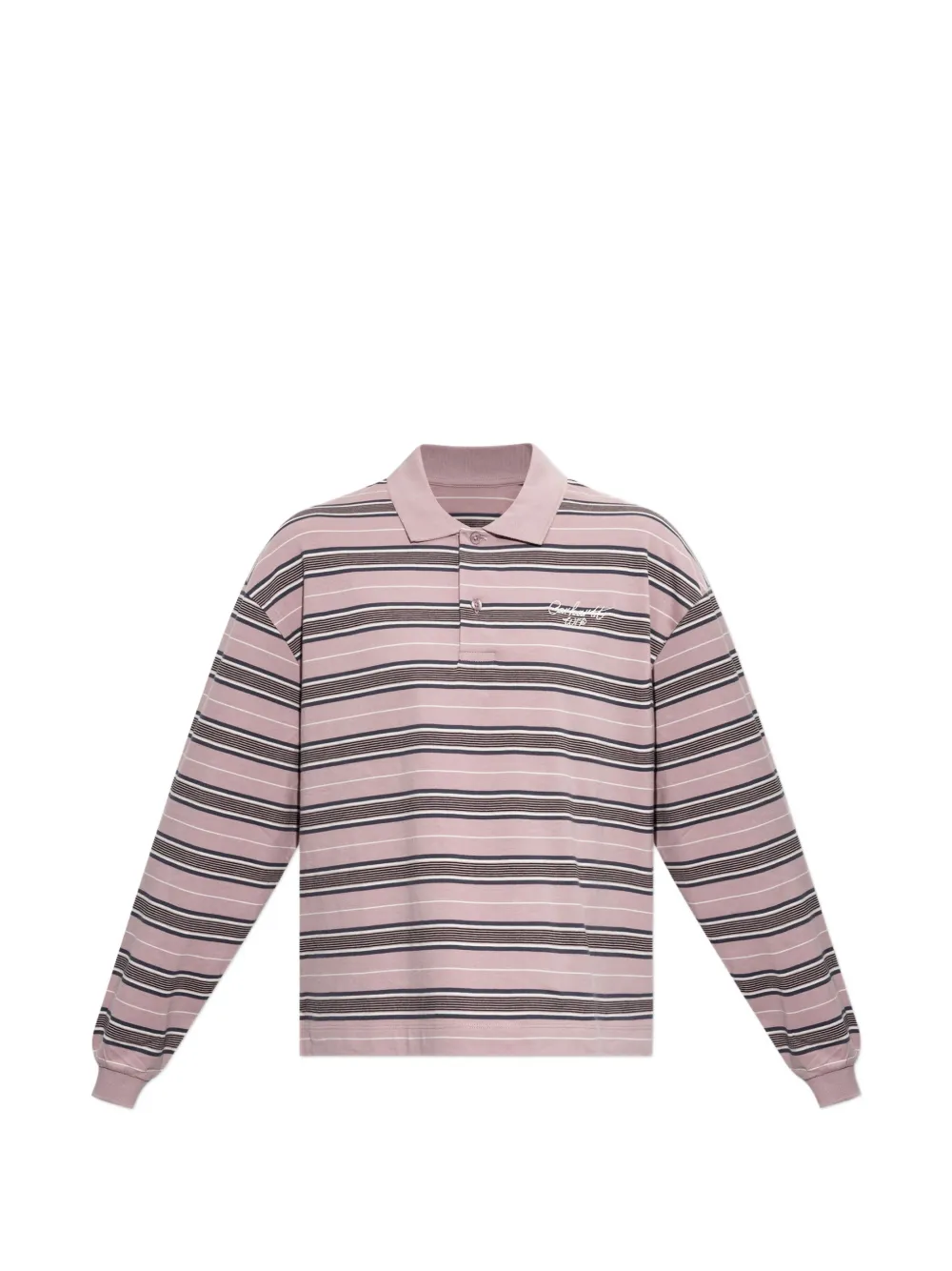Carhartt WIP Polo Bronson a righe - Rosa