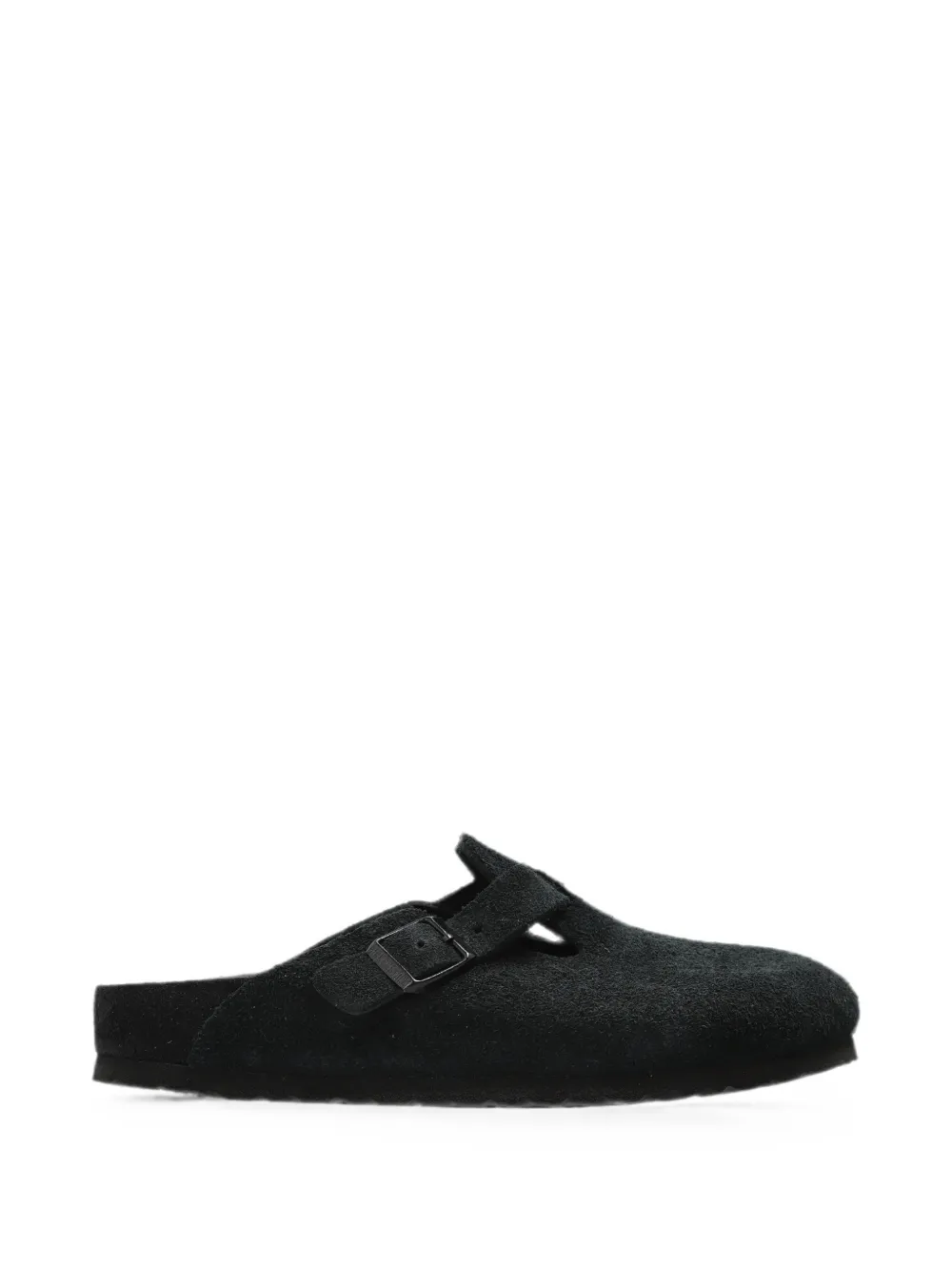 Birkenstock Boston leather clogs Zwart