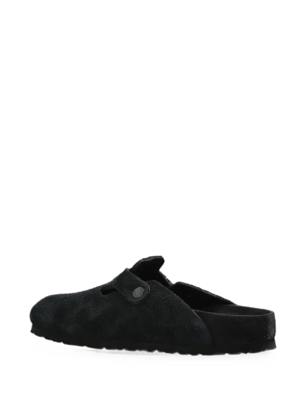 Birkenstock Boston leather clogs Zwart