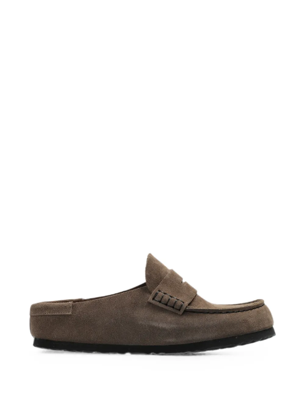 Birkenstock Naples suede shoes - Marrone