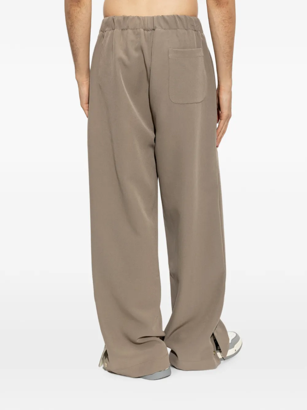 AMIRI Broek met wijde pijpen Beige