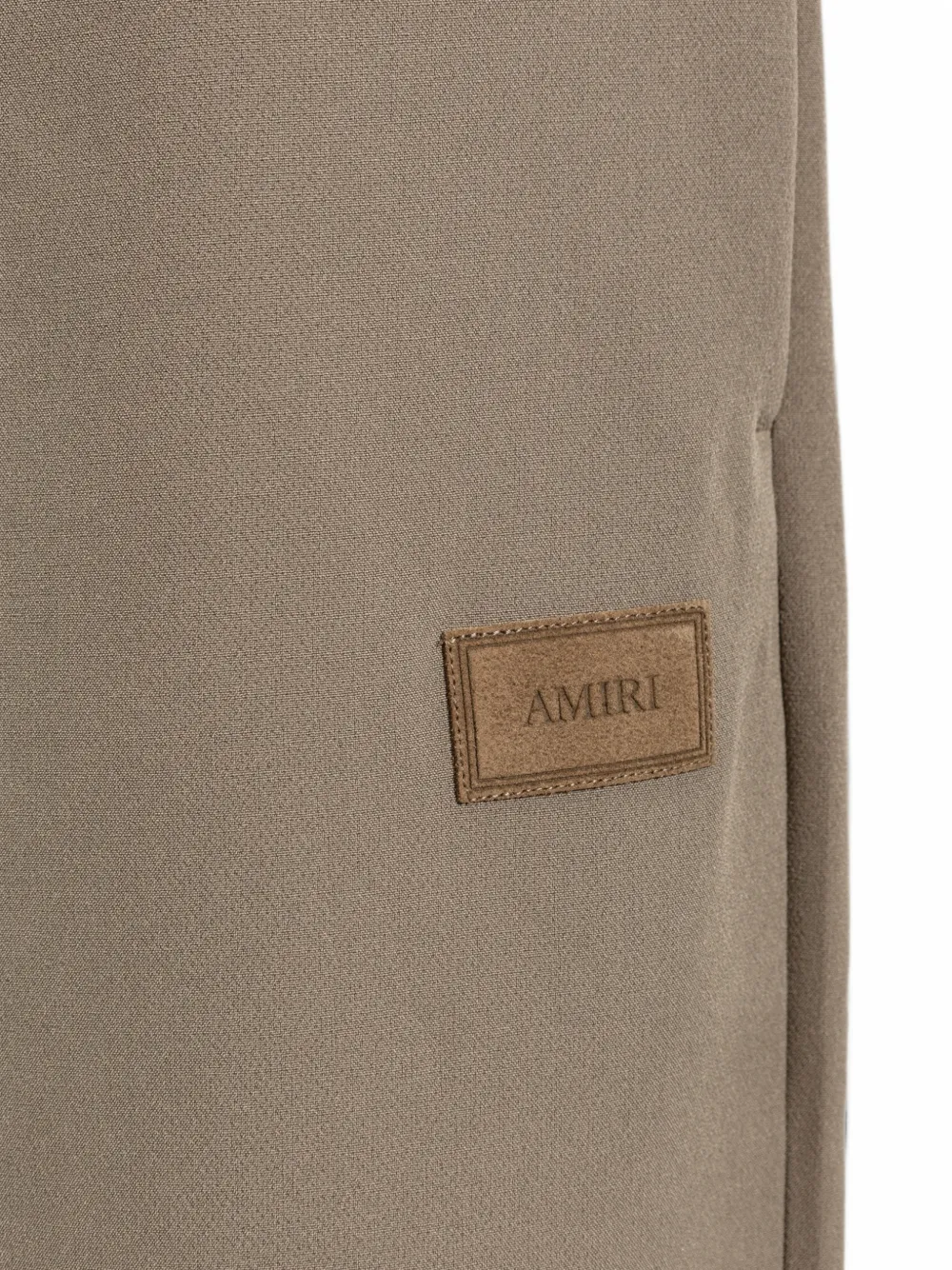 AMIRI Broek met wijde pijpen Beige