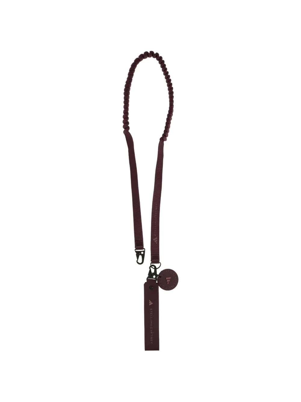 adidas by Stella McCartney Bungee-Kordelzug mit Logo-Print - Violett