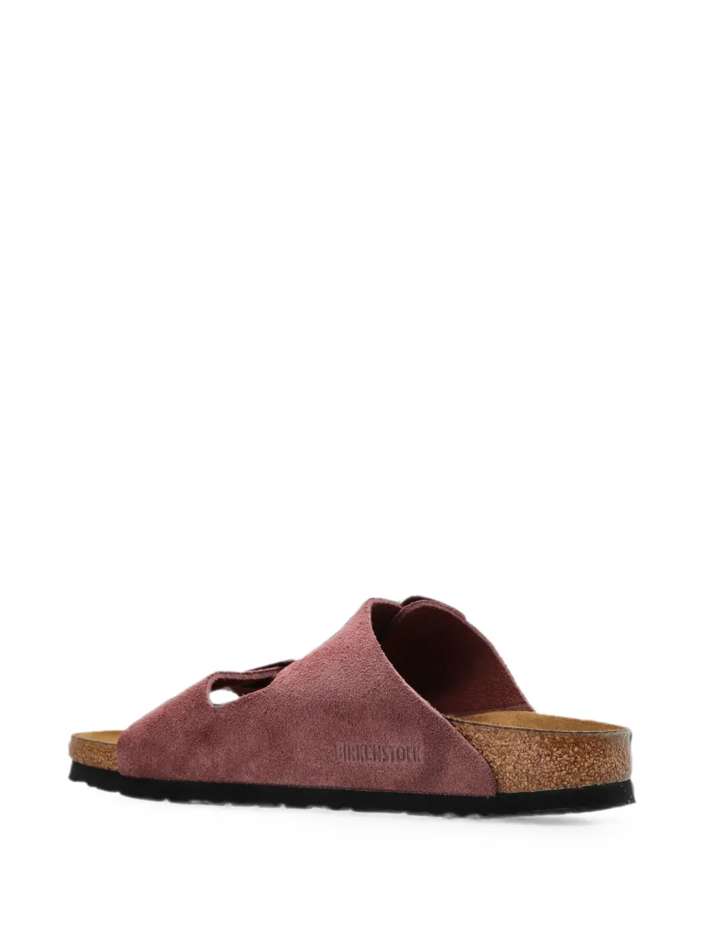 Birkenstock Arizona Cushion sandalen met gesp Roze
