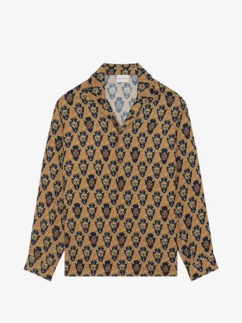 Drôle De Monsieur Baroque grapes-print shirt