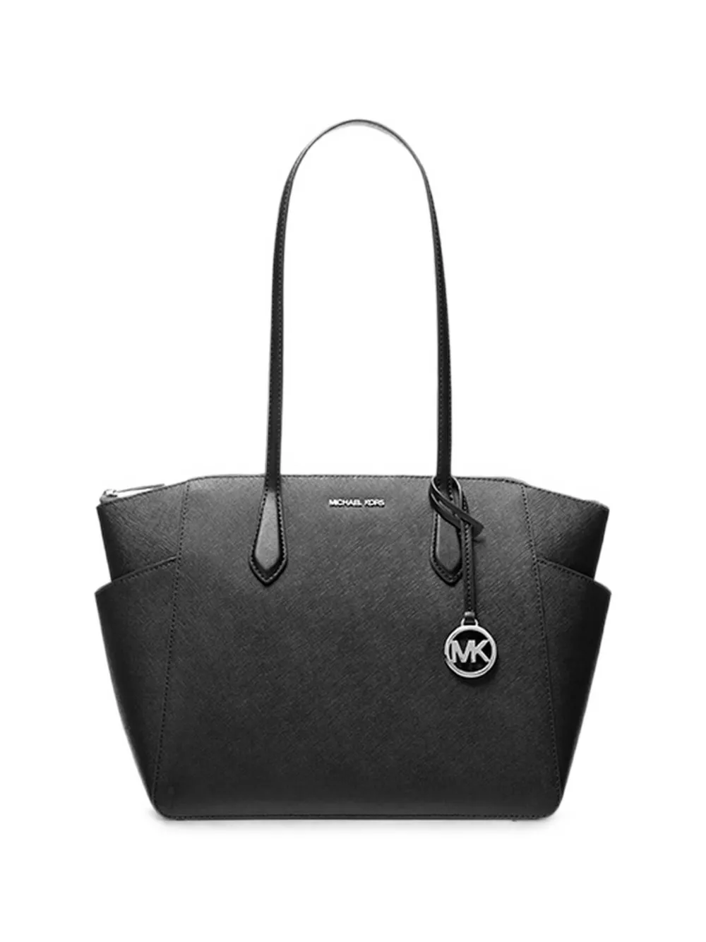 Michael Kors Marilyn medium Saffiano leather tote bag - Schwarz
