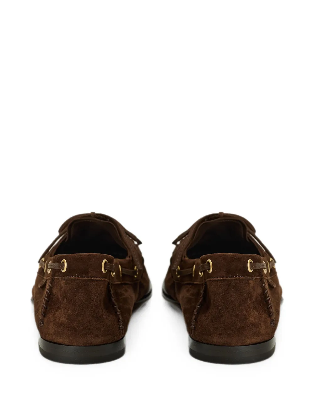TOM FORD lace-up suede boat shoes Bruin