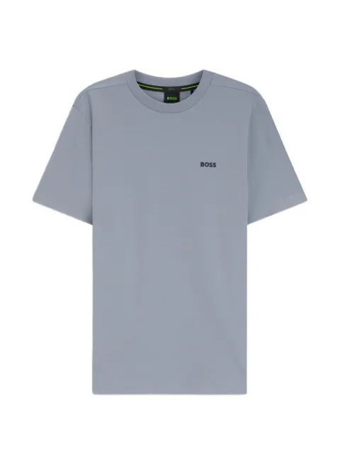 BOSS playera manga corta con logo estampado