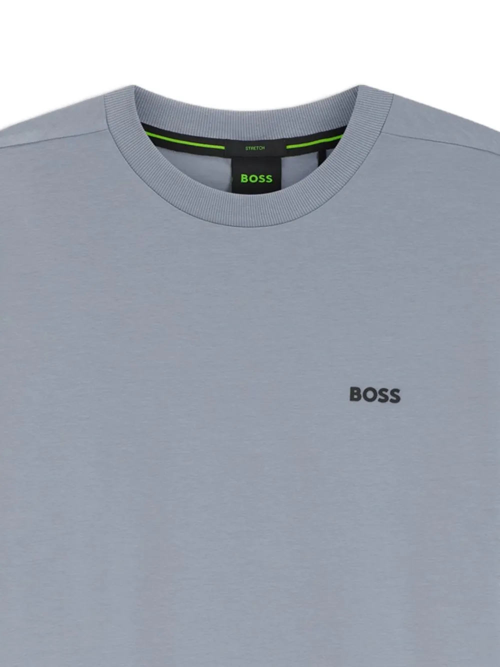 BOSS T-shirt met logoprint Grijs