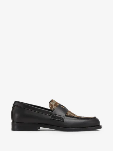 GCDS Wirdo monogram-jacquard loafers