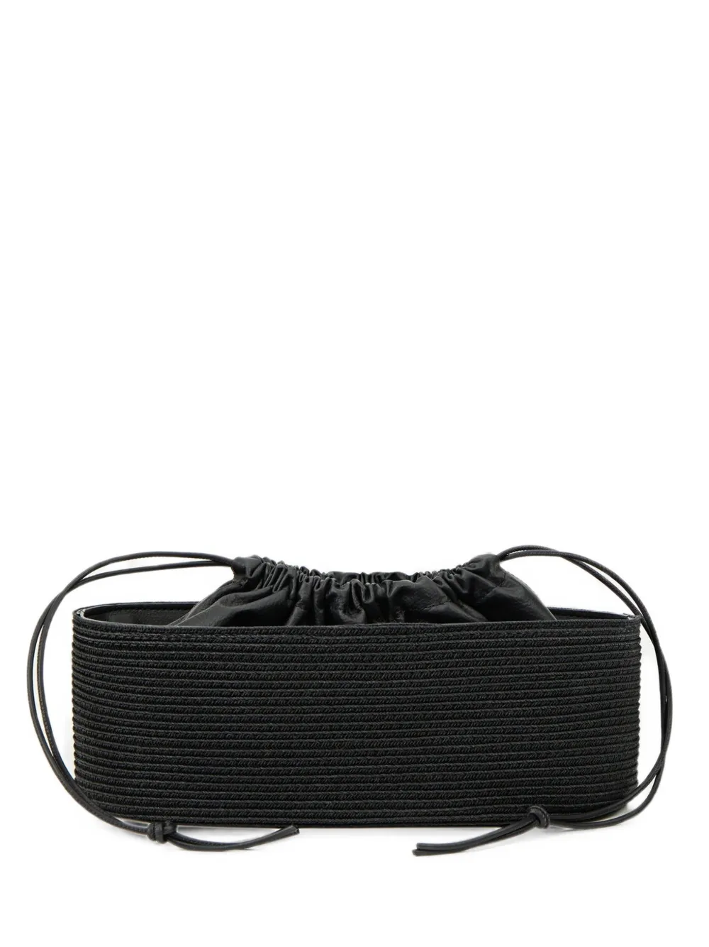 AMPHORA Sofia drawstring shoulder bag | Black | Image 1