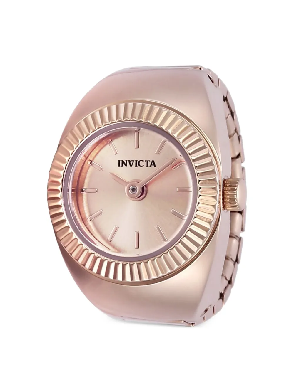 Invicta Orologio mini con lunetta scanalata 17mm - Rosa