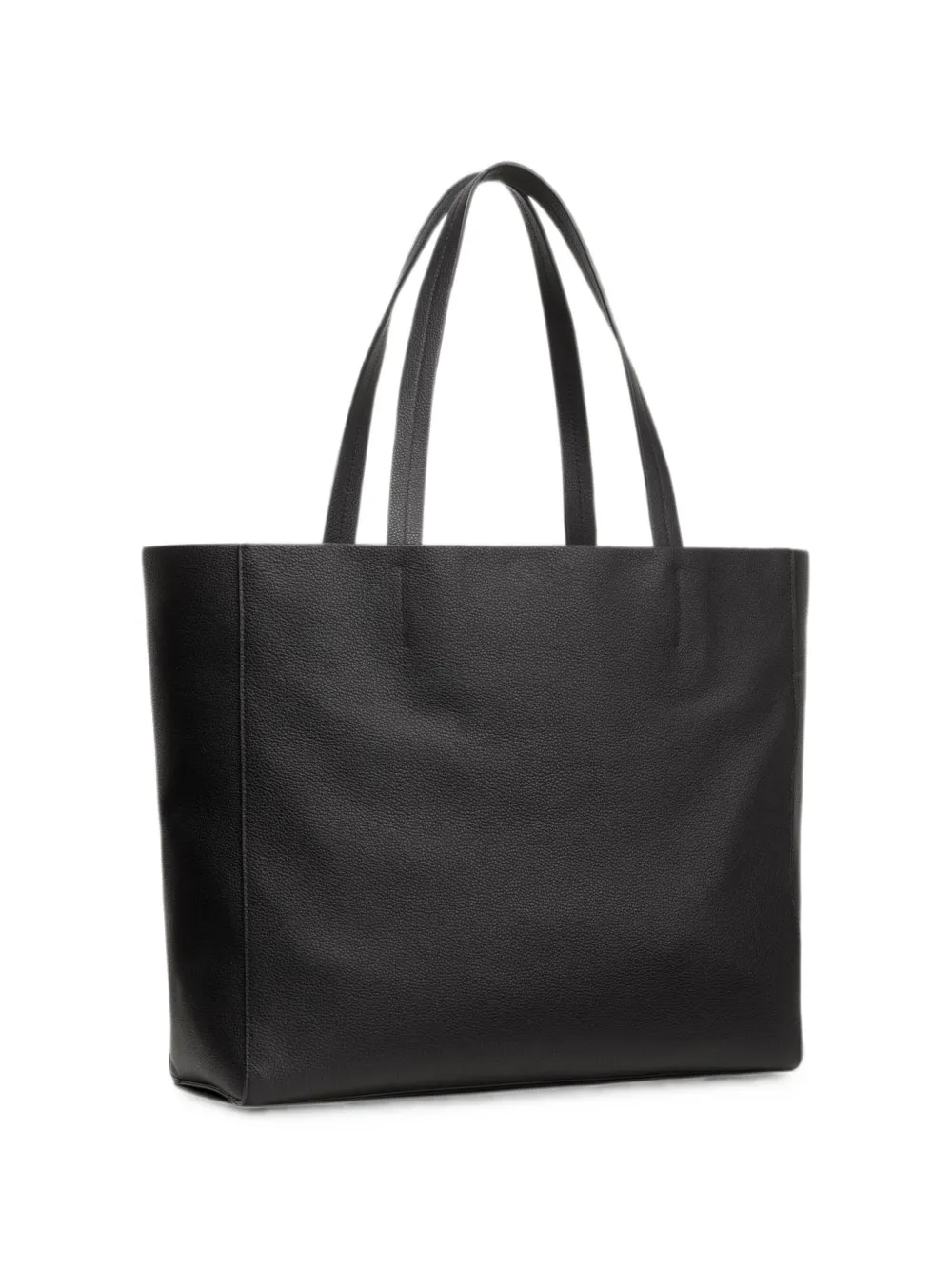 Nili Lotan Keith Grained-leather Tote Bag in Black, view 2