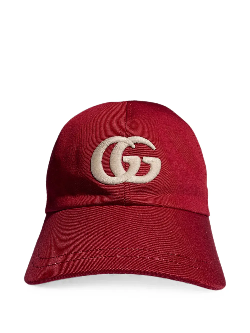 Gucci Kids Double G baseball cap - Rot