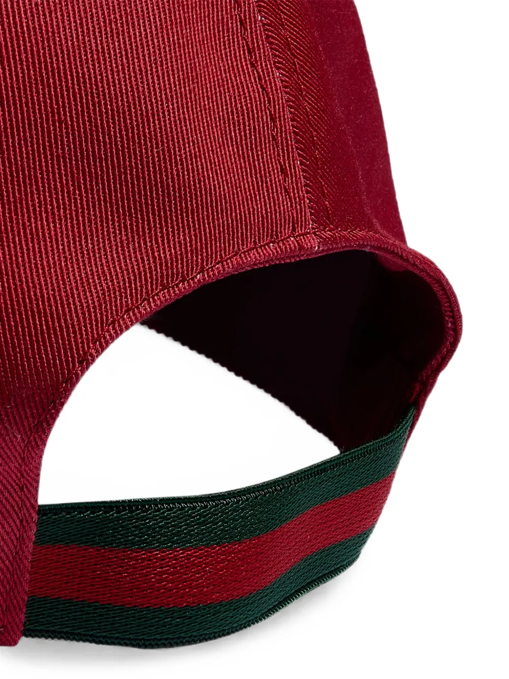 Gucci Kids Honkbalpet met GG logo Rood