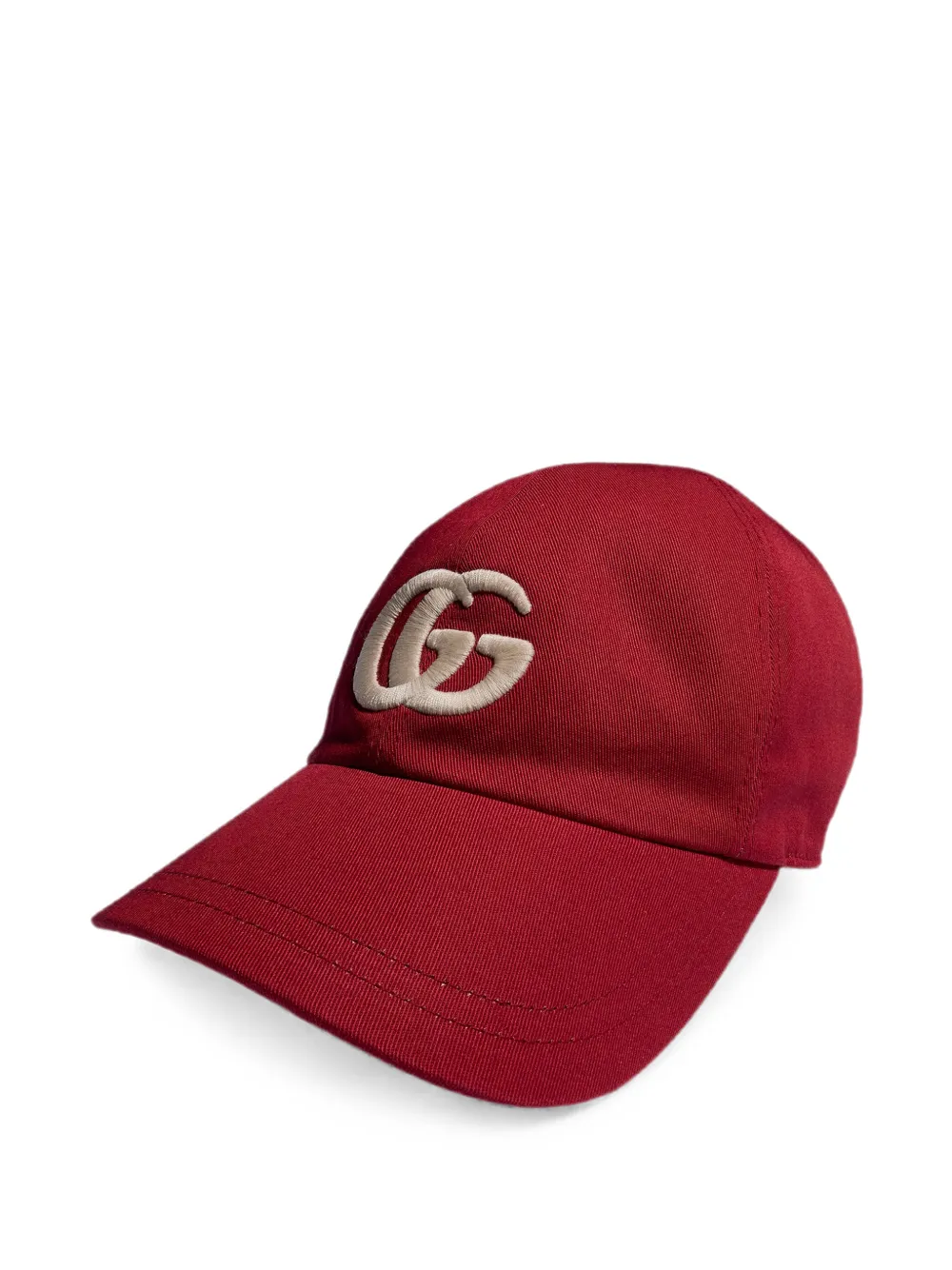 Gucci Kids Honkbalpet met GG logo Rood