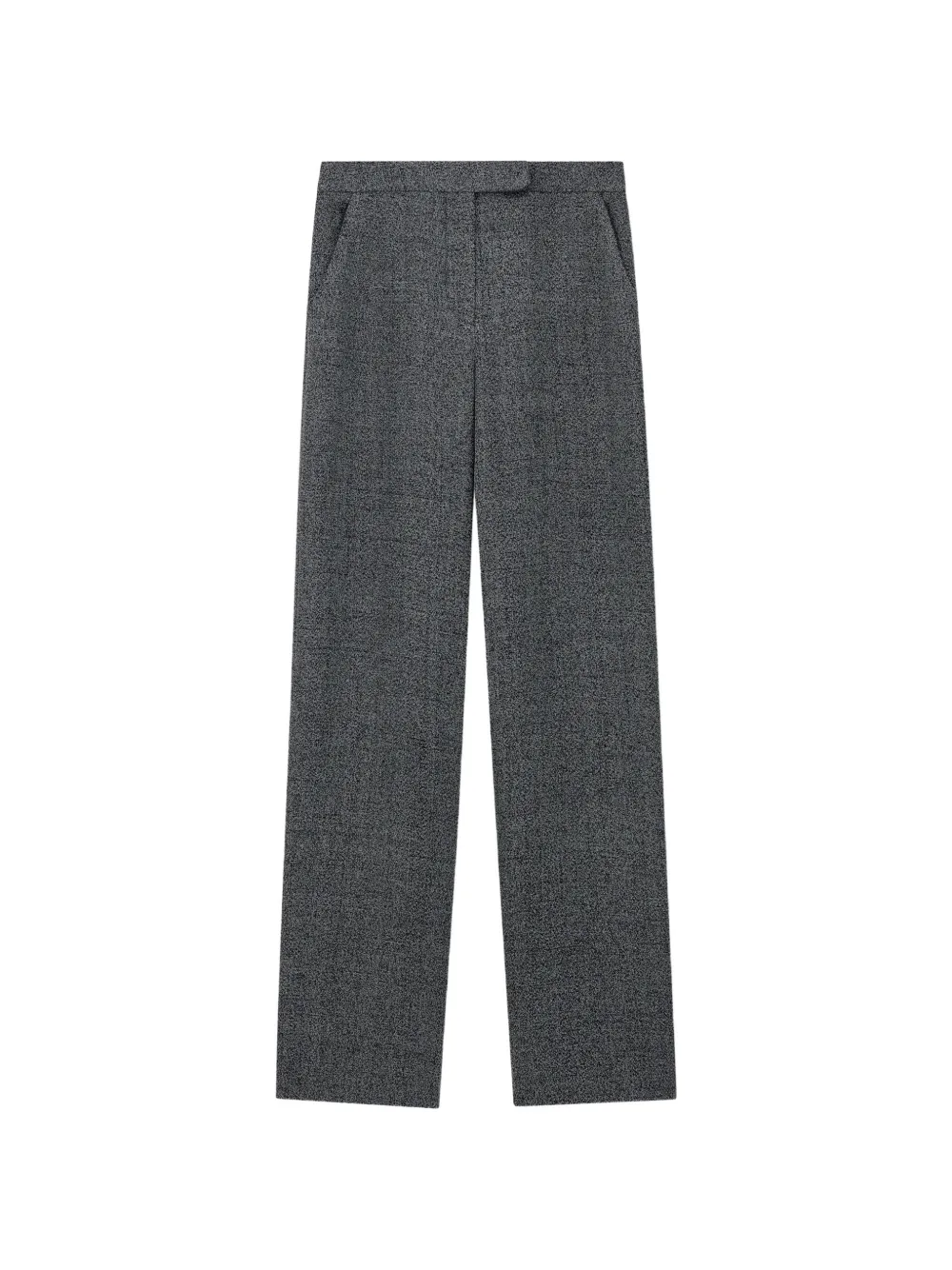 Emporio Armani mouliné fabric pants Signature Capsule - Grigio