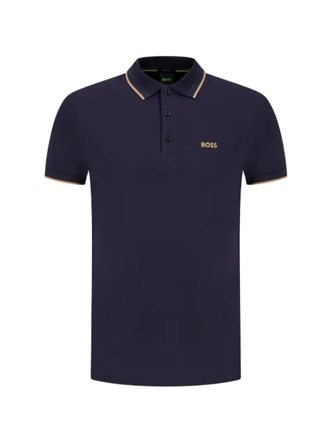 BOSS polo Paddy con logo estampado