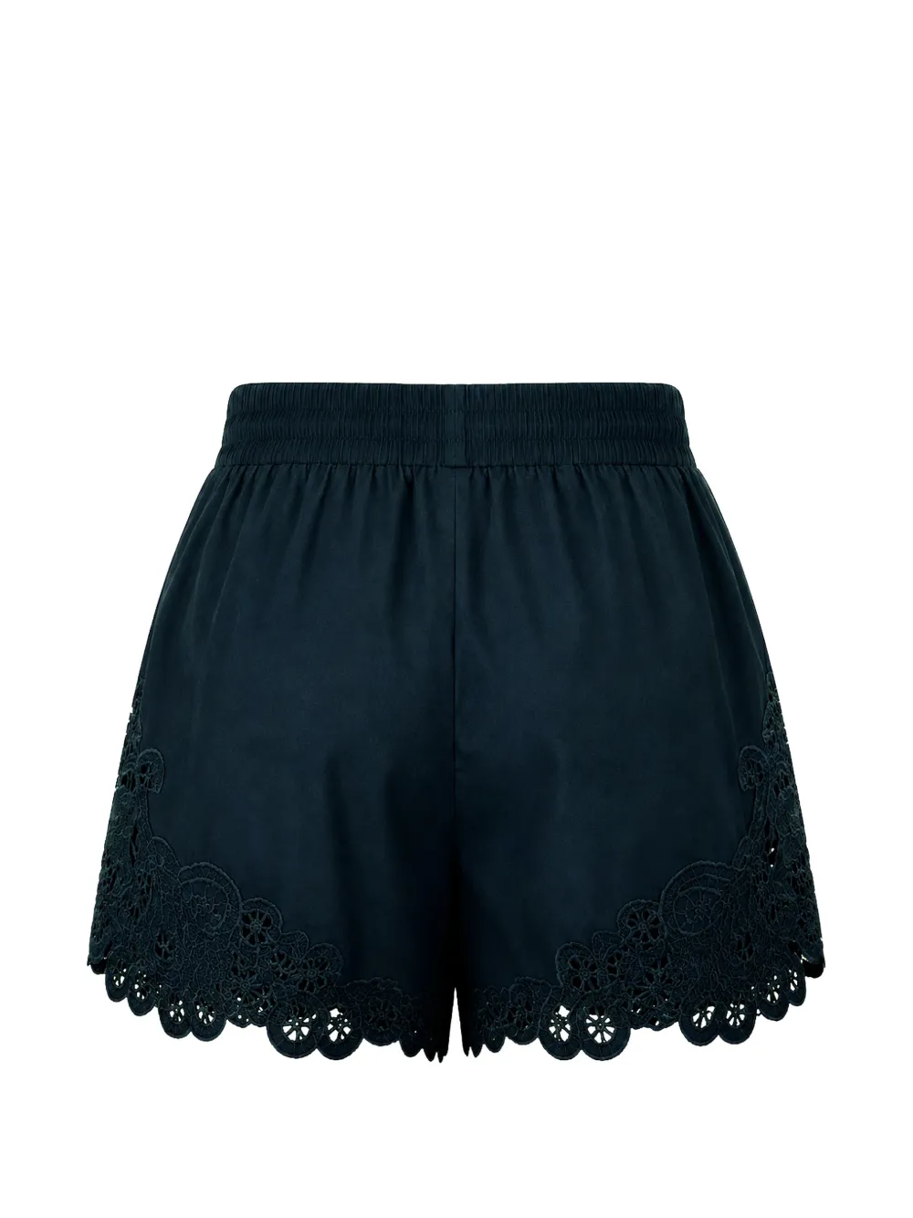 Veronica Beard Vivaldi Lace shorts met borduurwerk Blauw