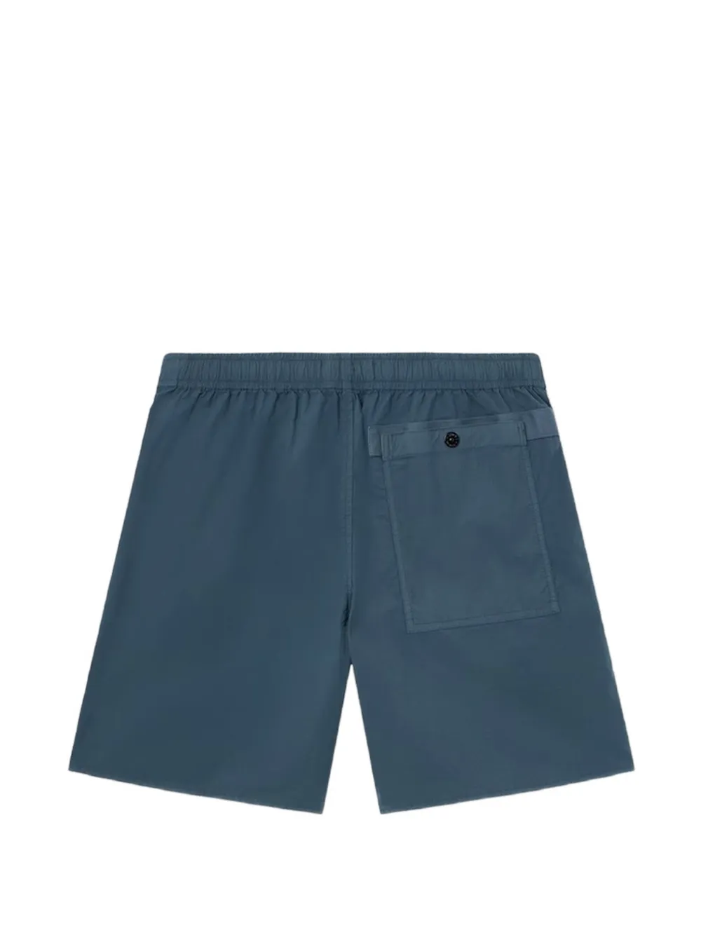 Stone Island Shorts met logopatch Blauw