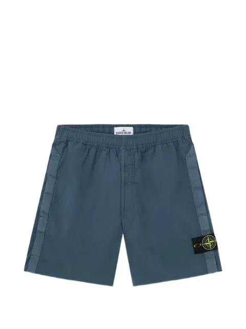 Stone Island short à patch logo