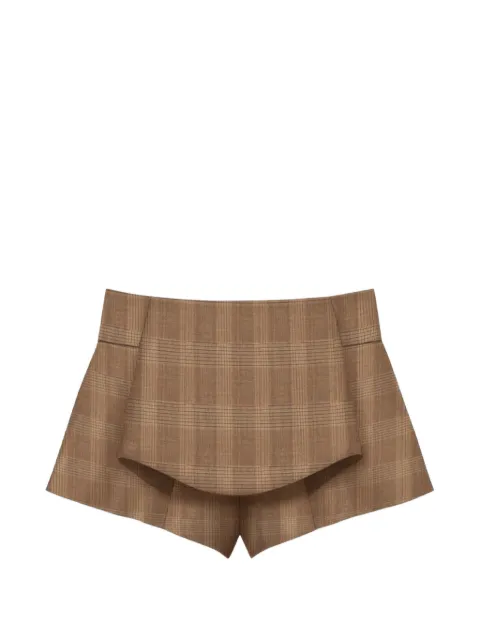 Givenchy shorts a cuadros príncipe de Gales